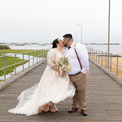 family with black shirts