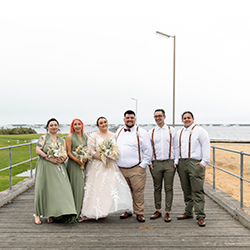 baby boy holding his baby sister