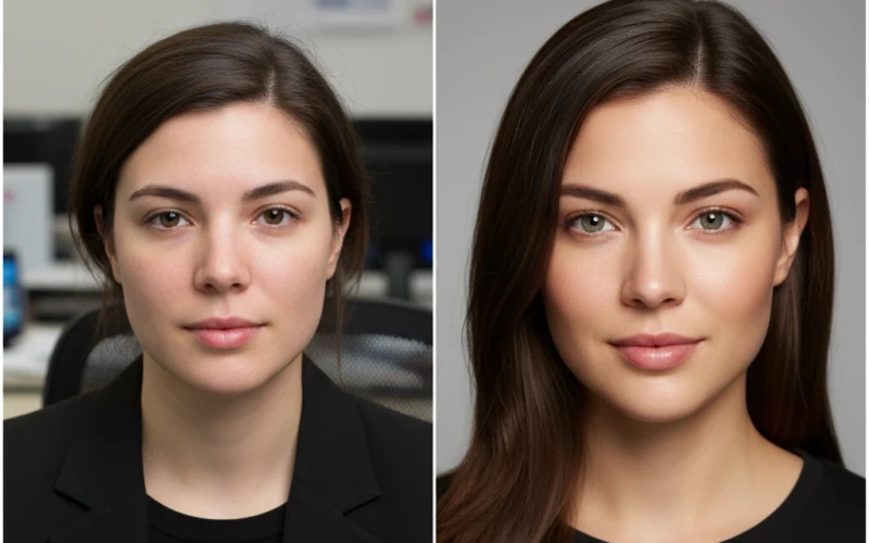 Portrait Photo Editing Services for Professional Headshots