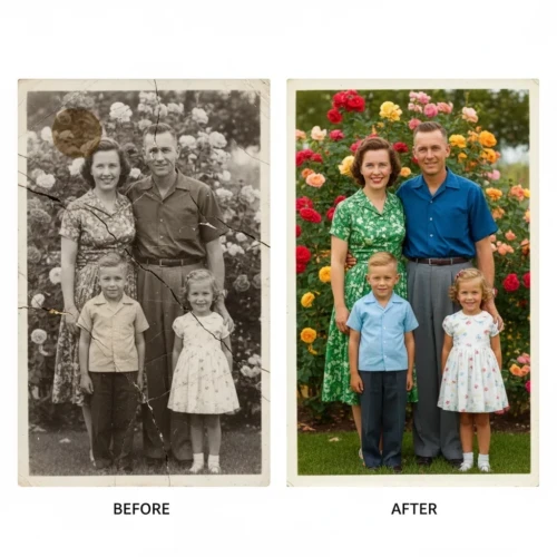 Bring Your Memories Back to Life with Image Restoration Services