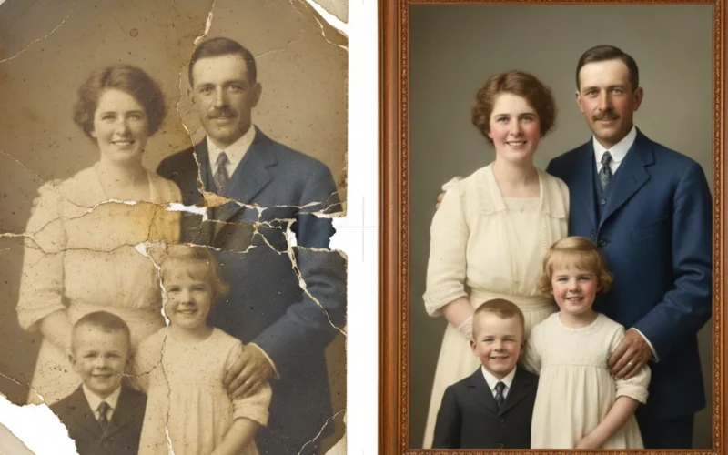 Professional Image Restoration Services for Damaged Photos
