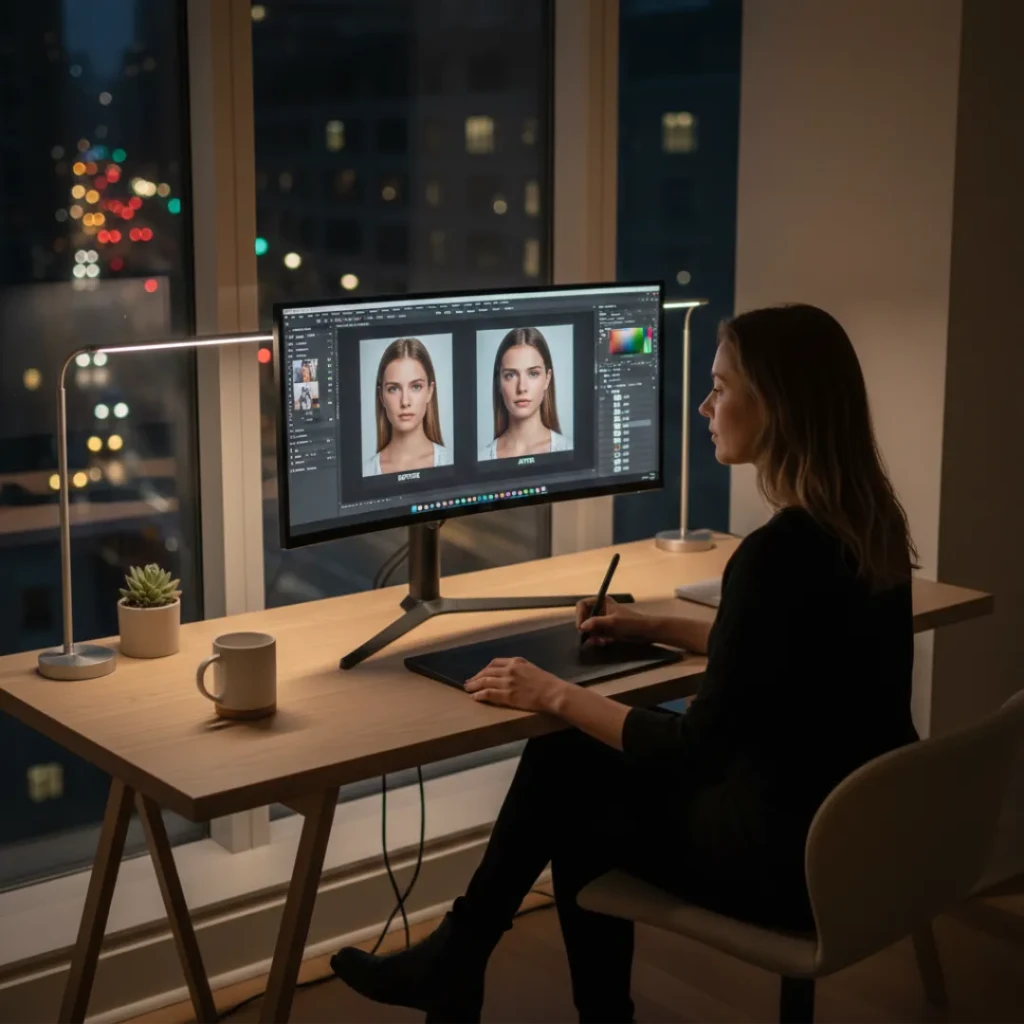 How High-End Photo Retouching Improves Your Professional Images