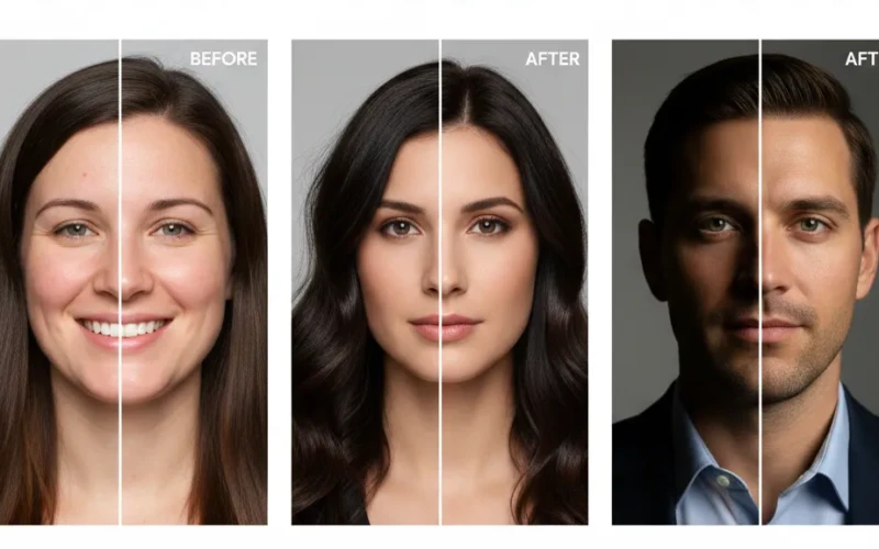 What Professional Headshot Retouch Can Fix in Your Photo