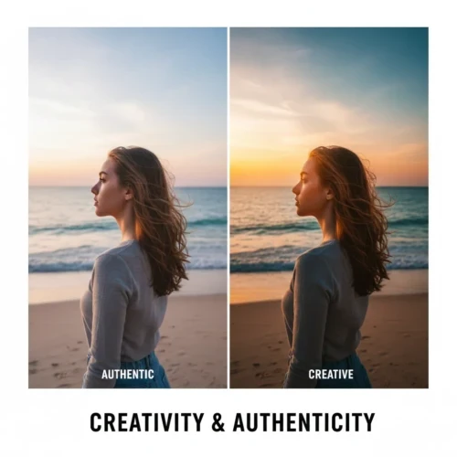 Balance Creativity with Authenticity