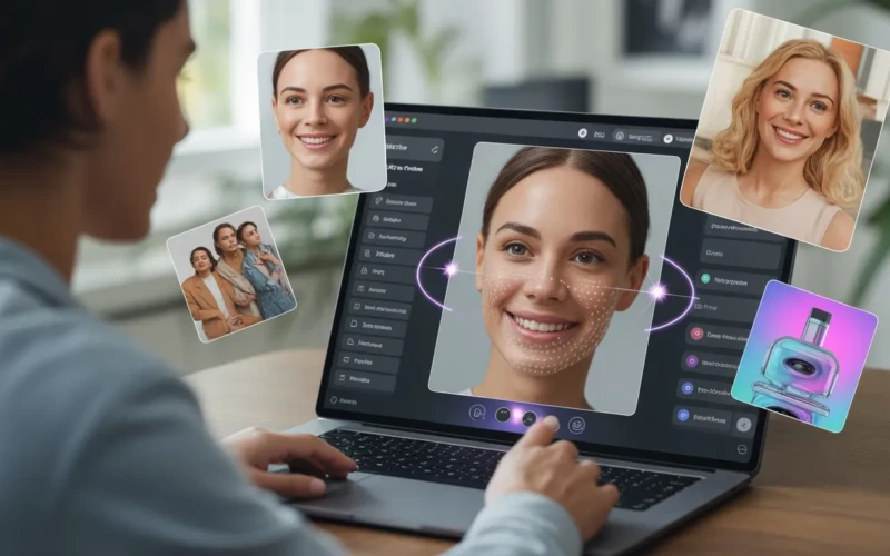 Retouch Photo AI Fixes Imperfections and Improves Image Quality