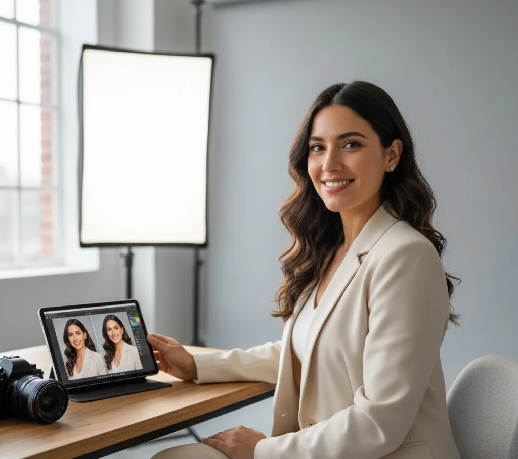 The Role of Model Photo Editing in Image Quality