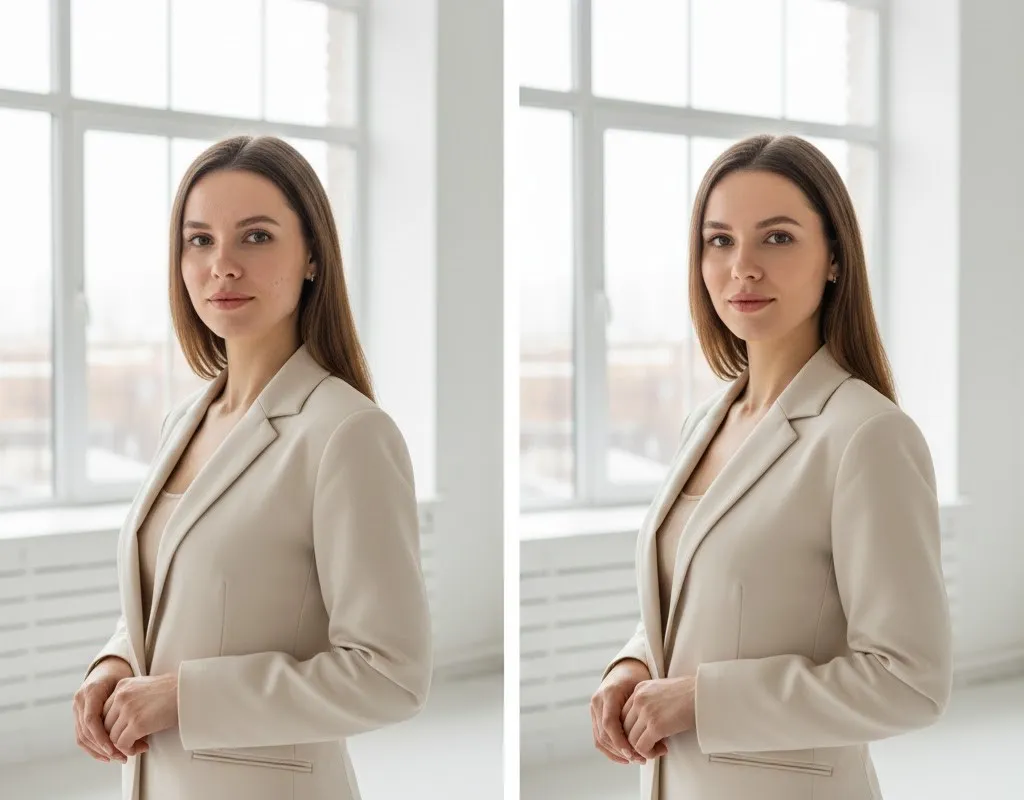 When Model Photo Editing Makes a Real Difference