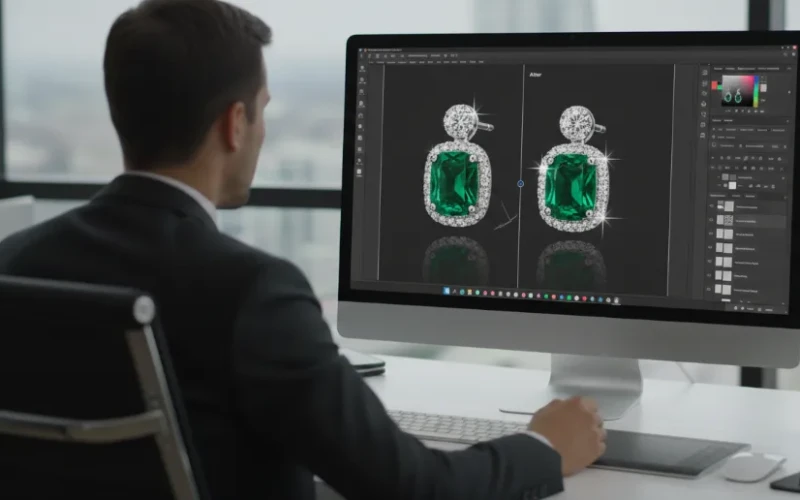 Why Jewelry Business Need Photoshop Editing for Jewelry Photos